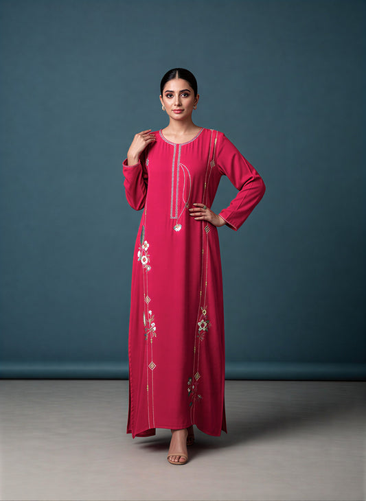 Fuchsia Kaftan
