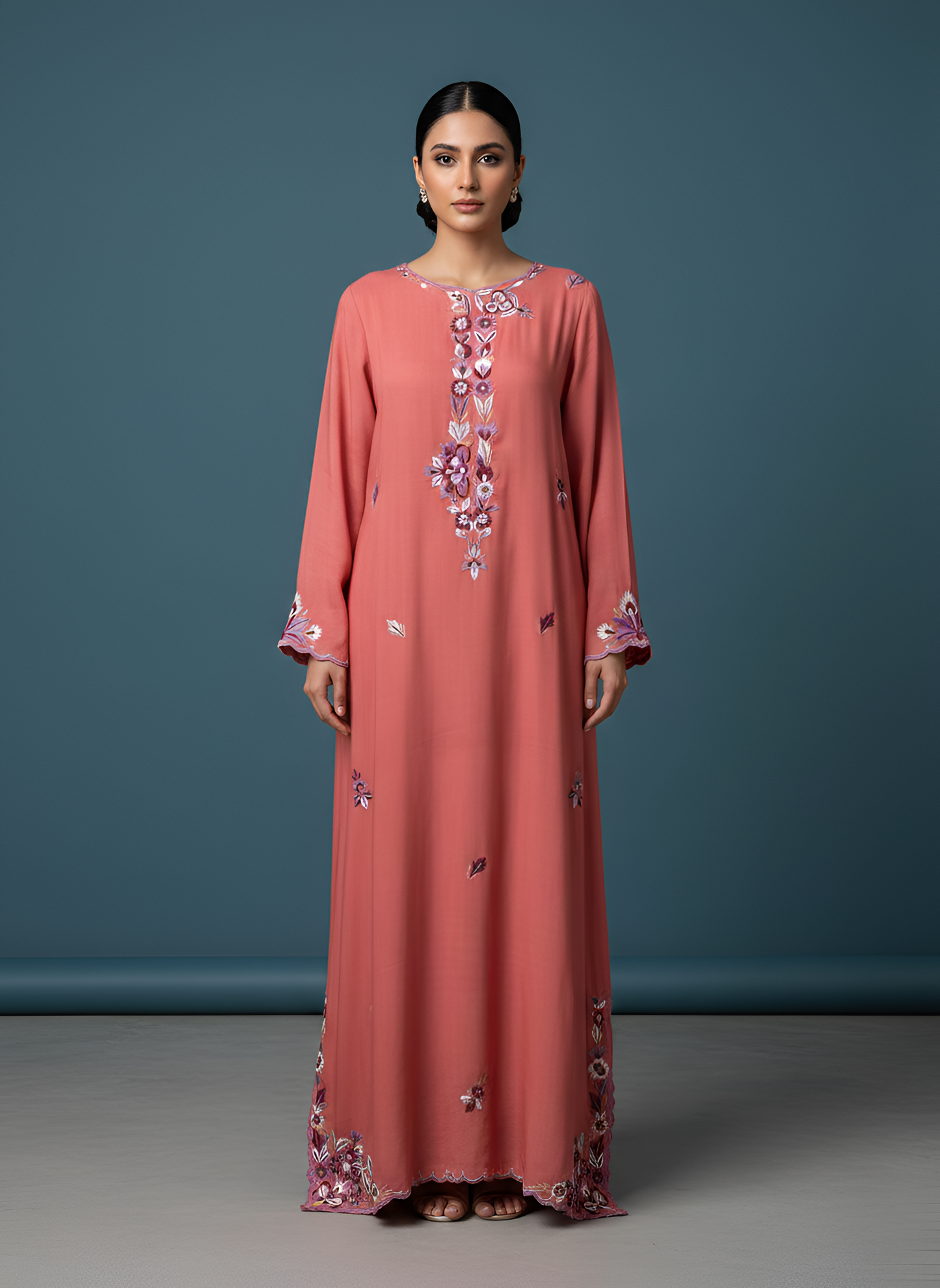 Coral Kaftan