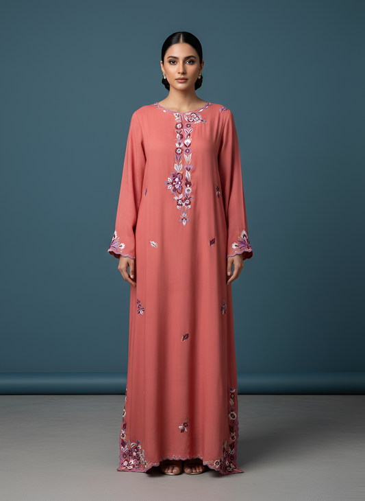 Coral Kaftan