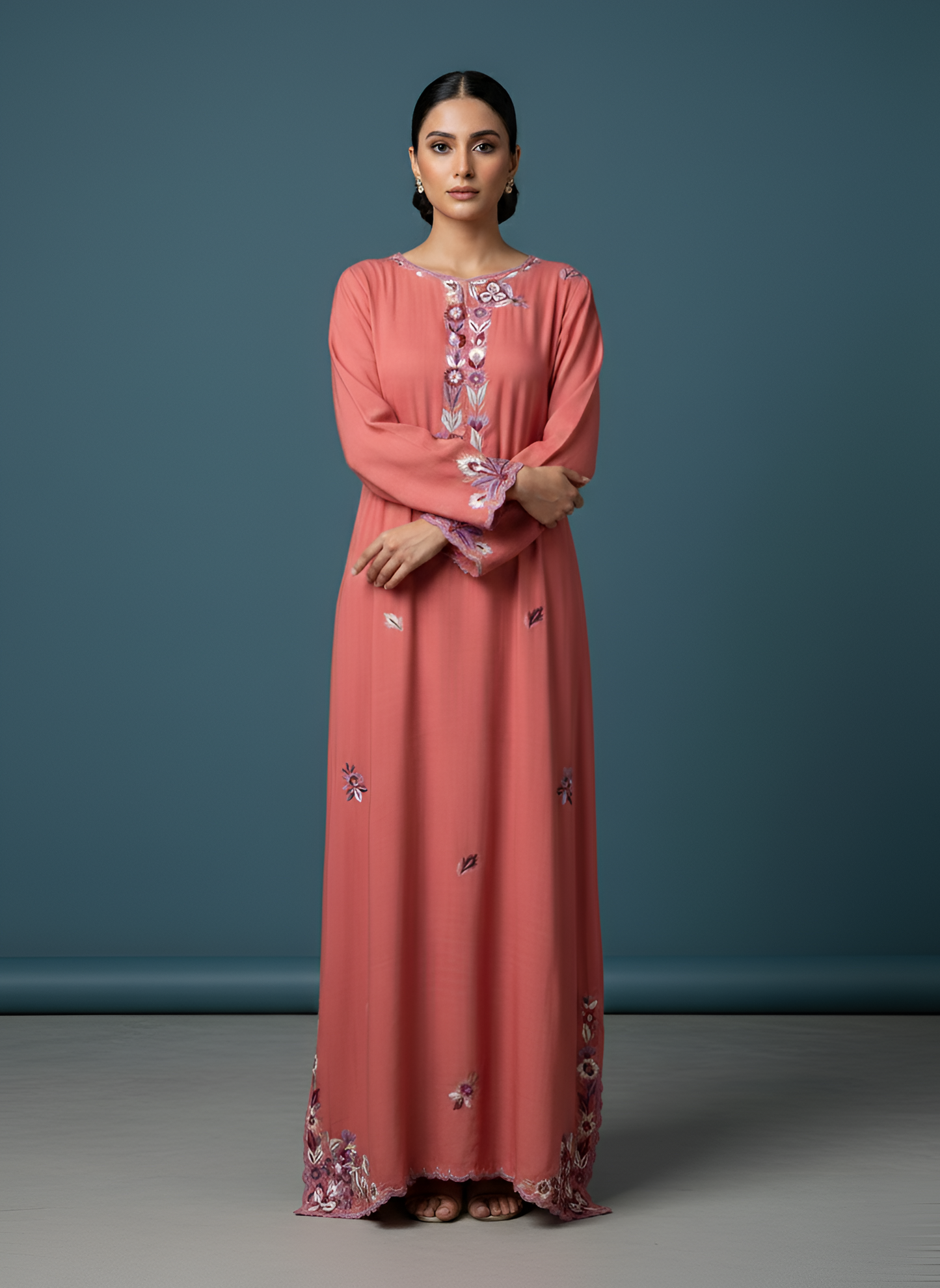 Coral Kaftan