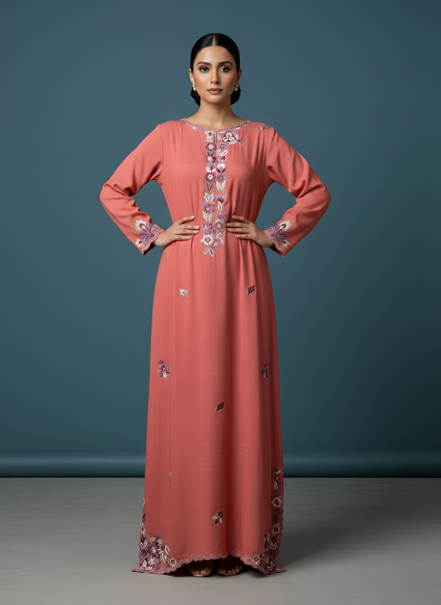 Coral Kaftan