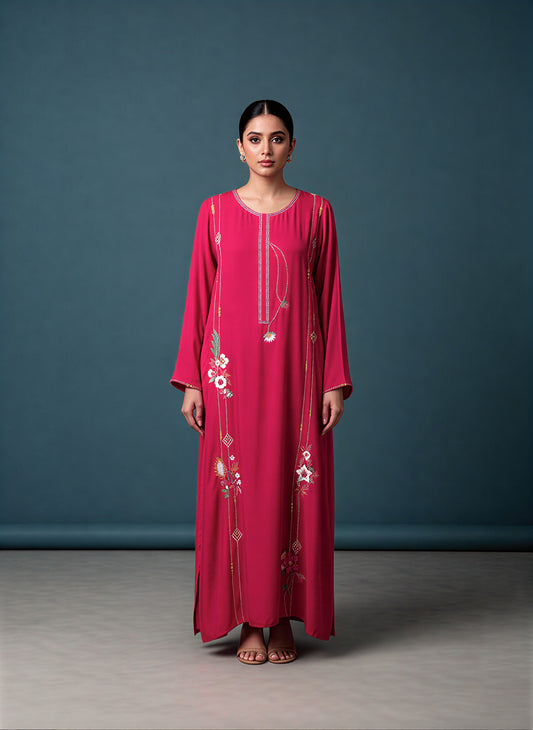 Fuchsia Kaftan